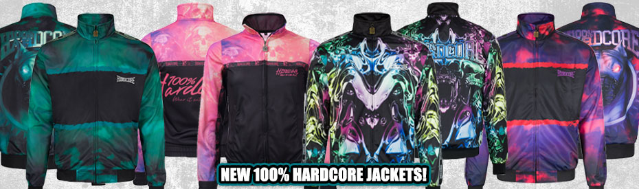 100% Hardcore jackets - april 2023