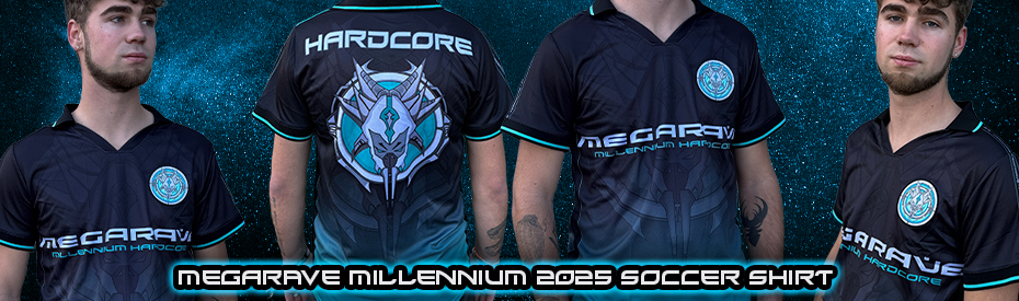 Megarave Millennium 2025 shirt