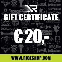 Gift certificate/Voucher 20.-