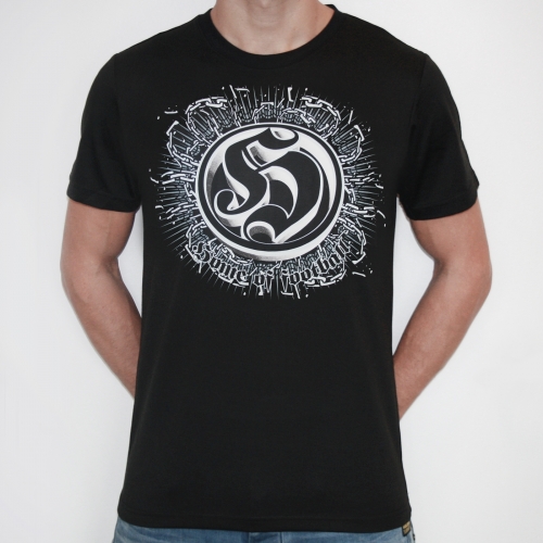 Hooligan 'Unchained' Black T-Shirt (HOOLTS237B) Shortsleeve - Rigeshop