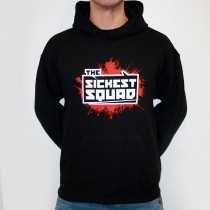 The Sickest Squad red style hooded