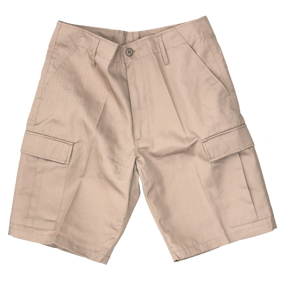 Army Shorts Khaki (ARMYSHORKH) Shorts - Rigeshop
