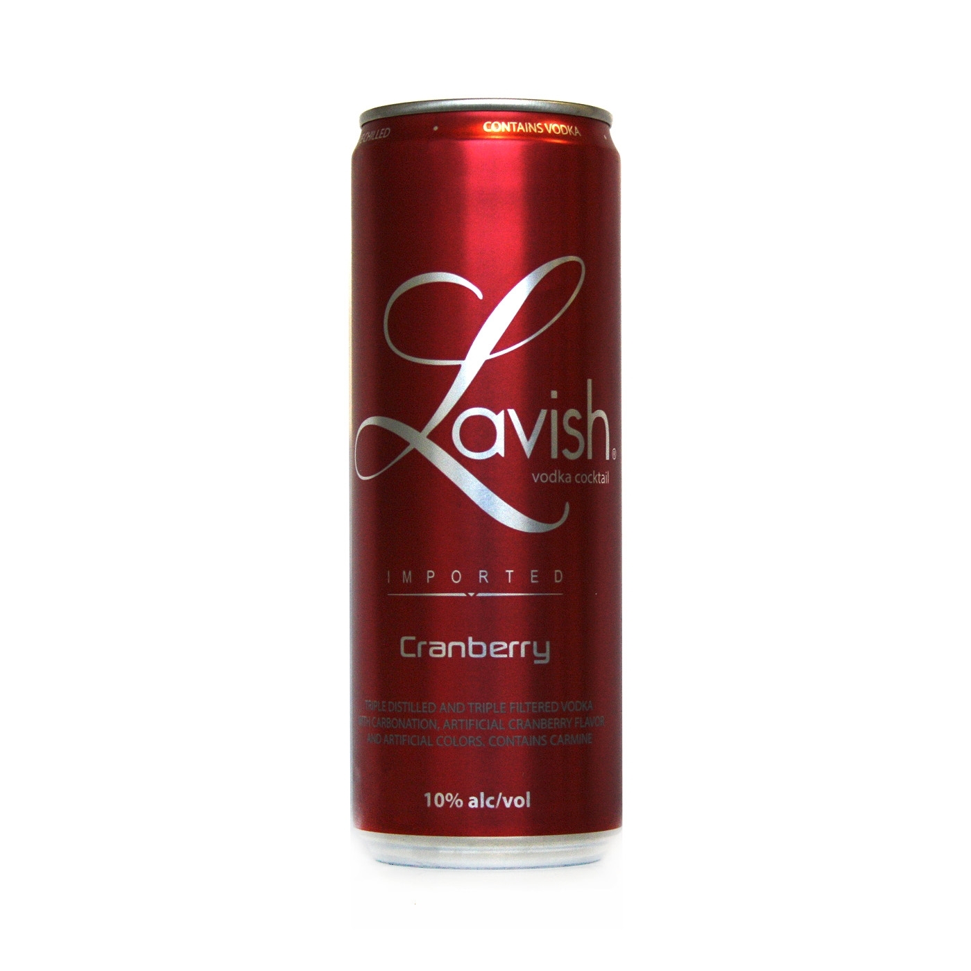 Lavish Vodka Energy premix Cranberries (LAVISHVODCRANB) Energy drink ...
