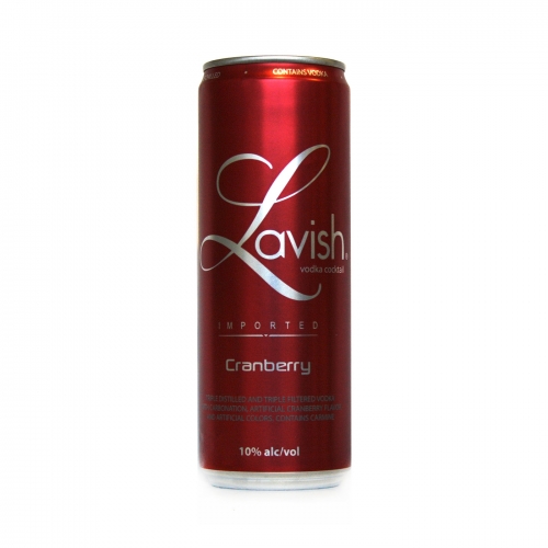 Lavish Vodka Energy premix Cranberries (LAVISHVODCRANB) Energy drink