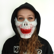 Half Face Skull Mask