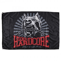 100% Hardcore Dog-1 flag