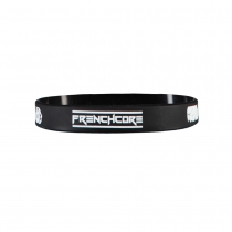 Frenchcore silicone wristband
