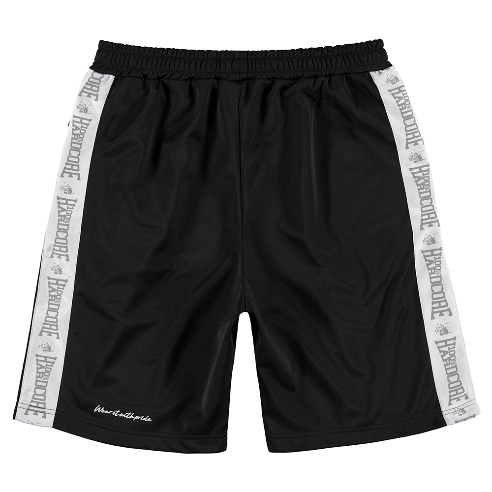 100% Hardcore Short Branded Black (315005050) Pants - Rigeshop
