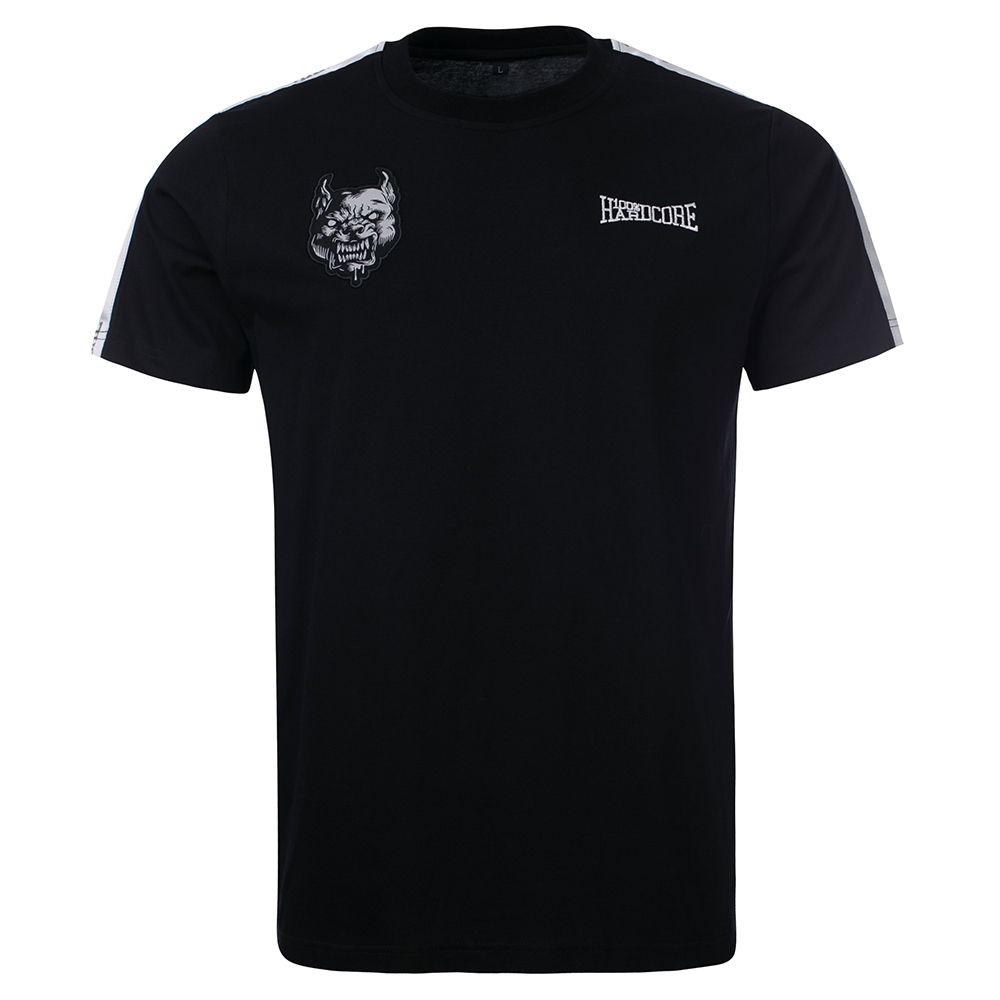 100% Hardcore T Shirt Branded Black (305336050) Shortsleeve - Rigeshop