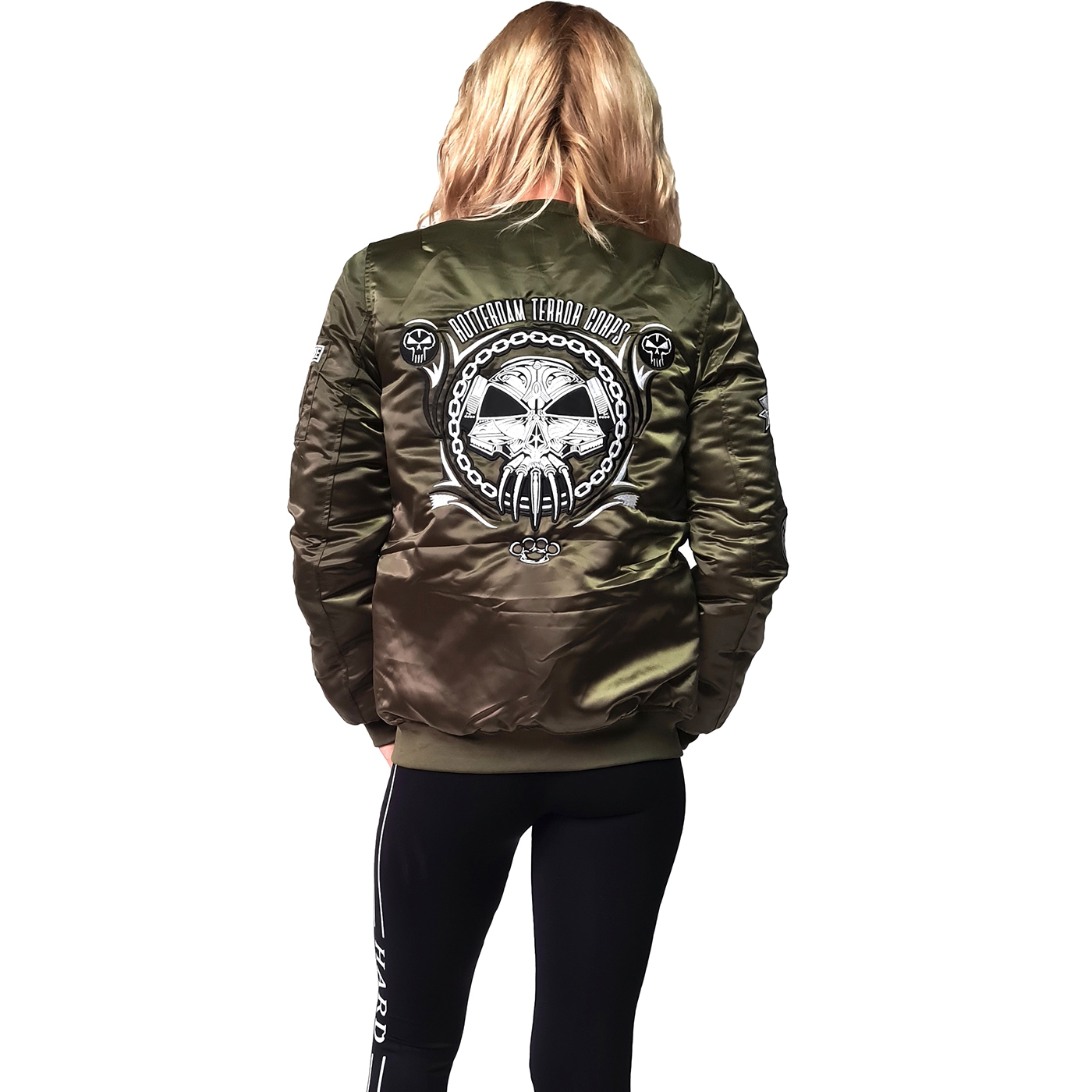 rand Bisschop Charmant RTC Lady Bomber Jacket Army Green (RTCBOMLAG) Bomber - Rigeshop