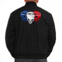 Frenchcore Baseball jacket 'Skulls' SPECIAL PRICE!