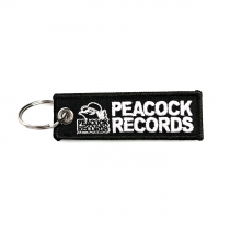 Peacock Records Keychain