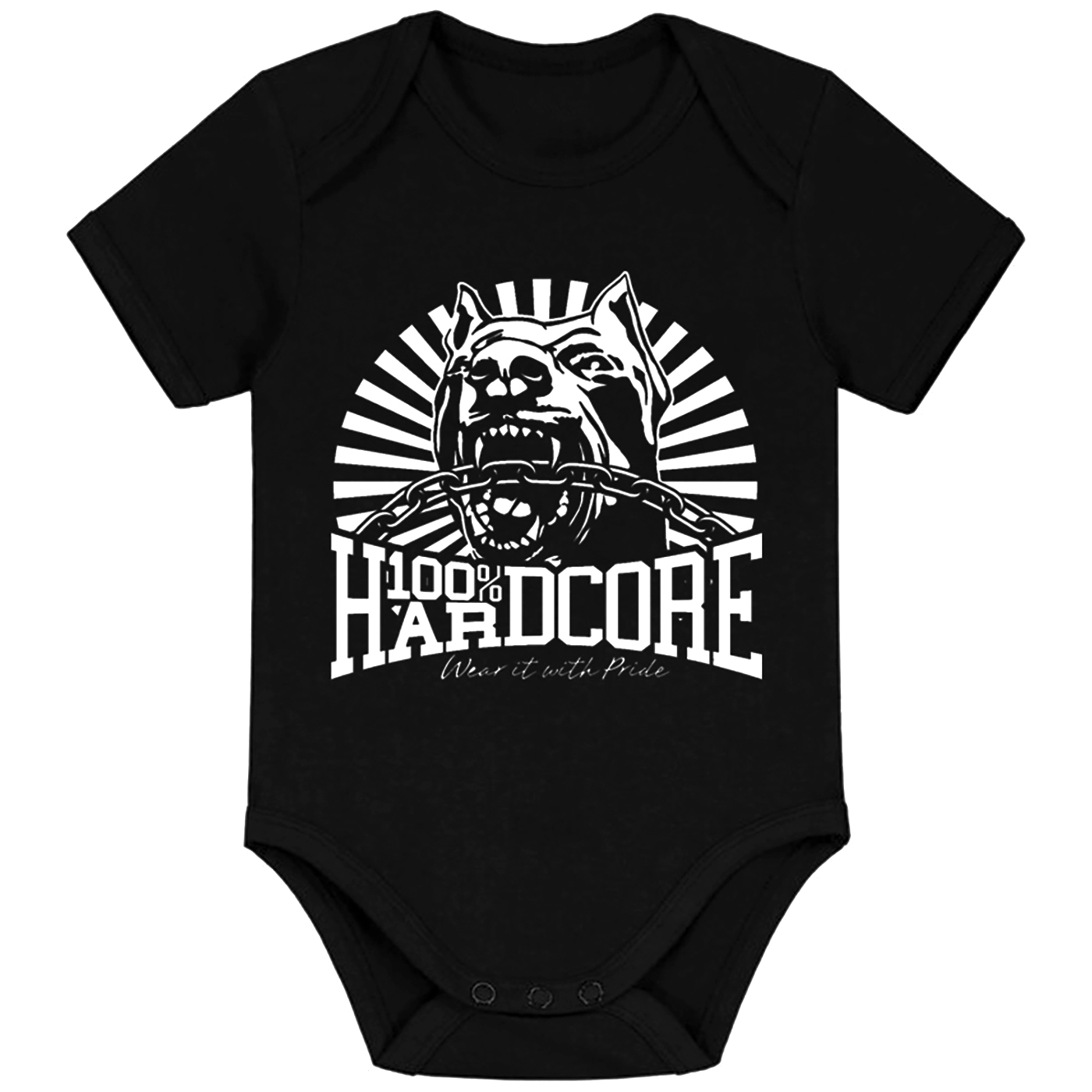 100 Hardcore baby romper Classic (HCBABY01) Romper