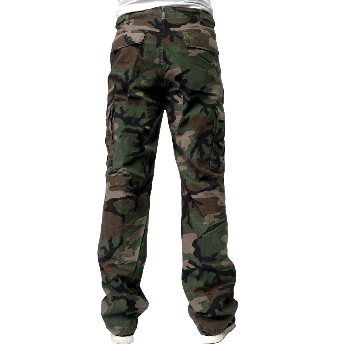 Army Pants Ripstop Woodland (ARMYRIPWL) Pants - Rigeshop