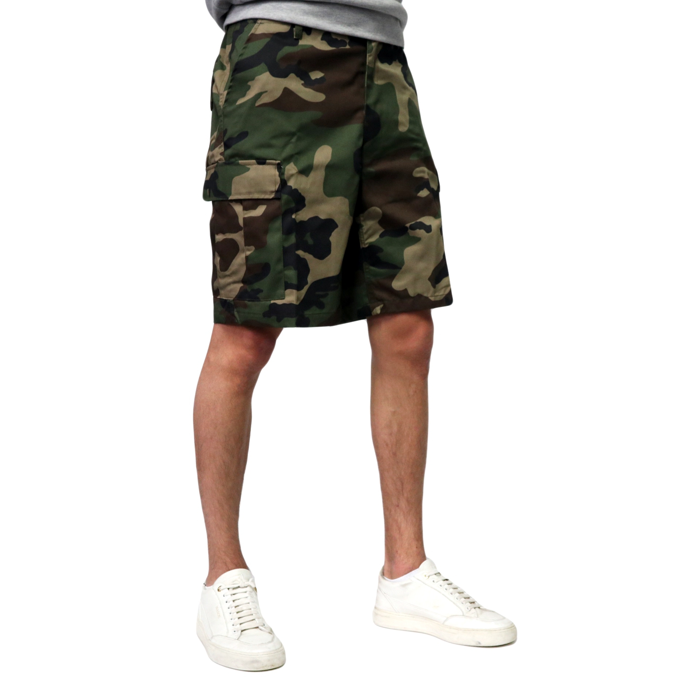 Army Shorts Woodland (ARMYSHORWO) Pants - Rigeshop
