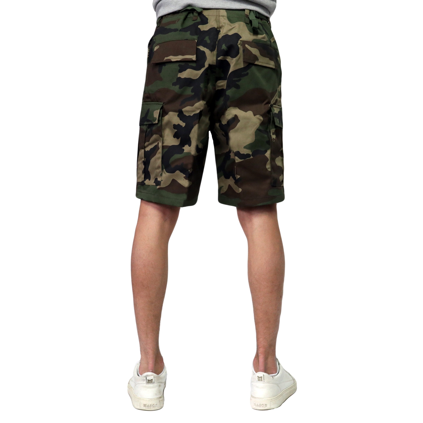 Army Shorts Woodland (ARMYSHORWO) Pants - Rigeshop