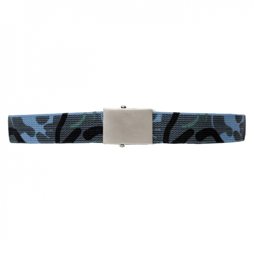 Army Belt Camouflage Blue (ARMYBELTBLCAMO) Belt - Rigeshop