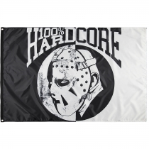 100% Hardcore Banner Hockey Mask