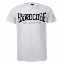 100% Hardcore T-Shirt The Brand White
