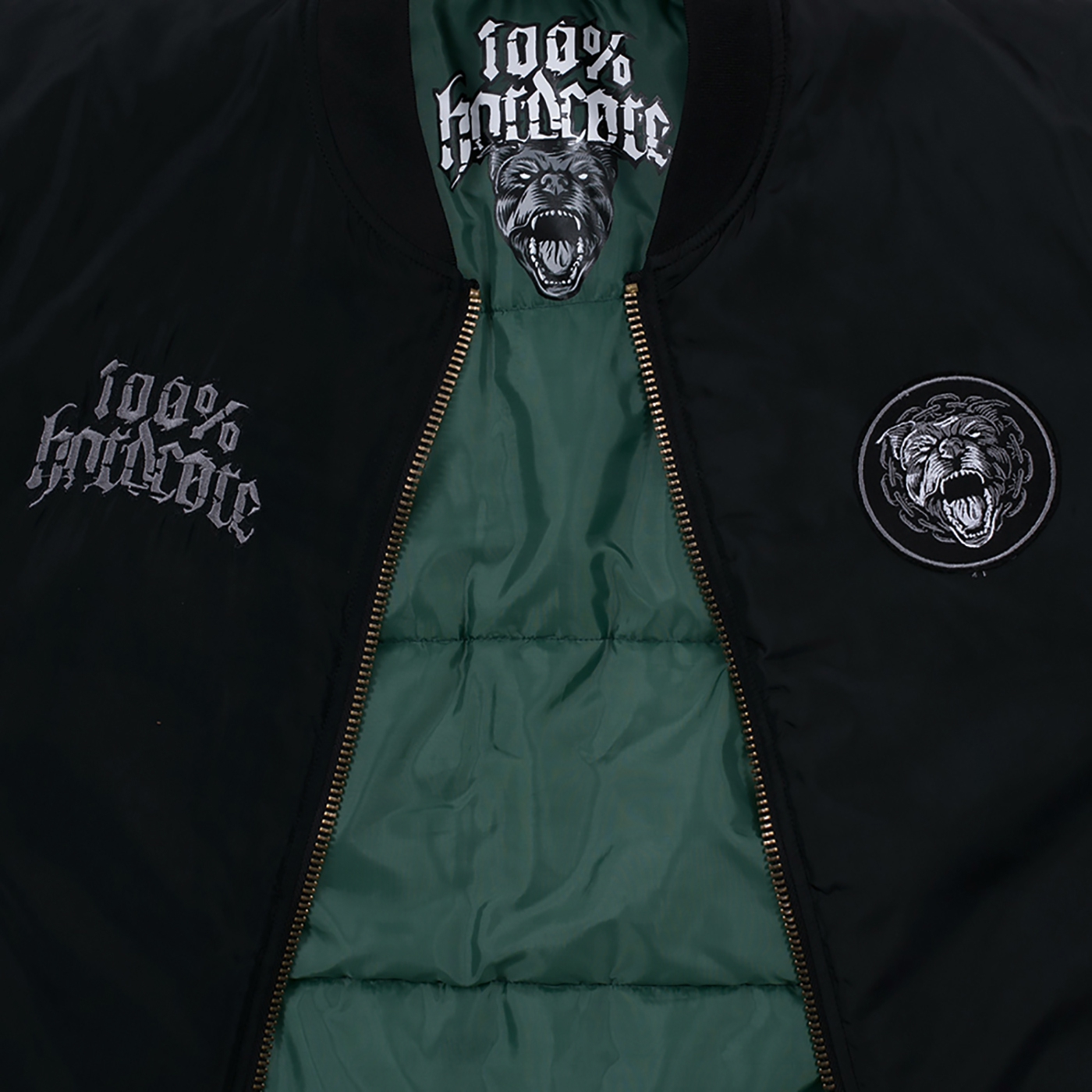 100 Hardcore Bomber Jacket Rottweiler. (325376050) Bomber