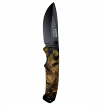 Camo Knife black blade