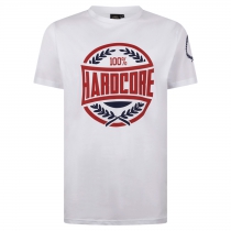 100% Hardcore T Shirt - Victorie white