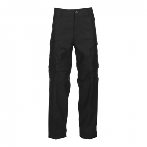 Black Army Pants Zip Off Legs (ARMYZIPBL) Pants