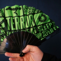 SRB Eat Sleep Terror Repeat Fan green