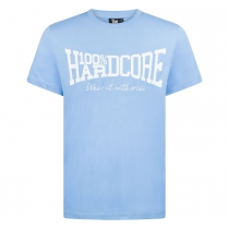 100% Hardcore T-Shirt ''Essential'' Baby Blue