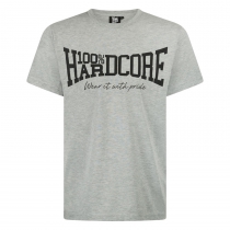 100% Hardcore T-Shirt ''Essential'' Grey
