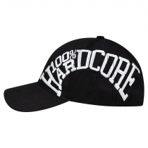 100% Hardcore Cap Essential Black & White