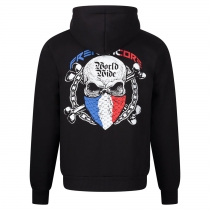 Frenchcore Hoodie With Zipper Masked