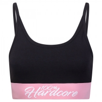 100% Hardcore Black/Pink Sports Top With Pride