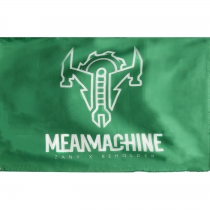 ''Mean Machine'' Flag Green