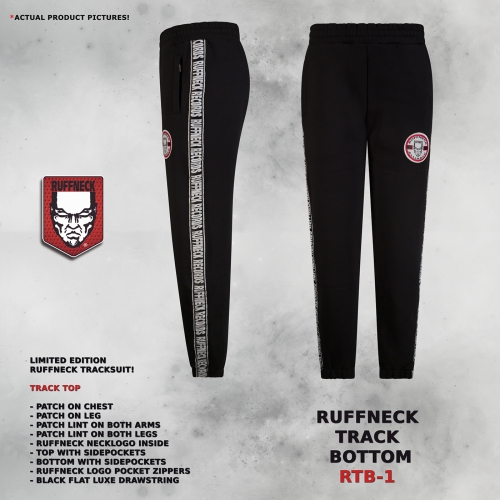 Ruffneck Track Suit Pants (RUFFJOG01) Pants - Rigeshop