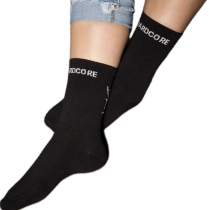 Black Hardcore Socks