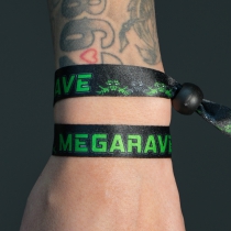 Megarave festband green 2024