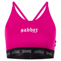 Gabber Femme Sport Top Taping Fuchsia