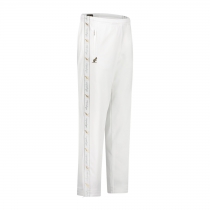 Australian Broek Classic Fit Acetate Witte Bies - Wit
