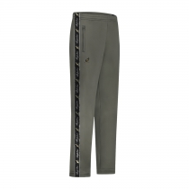Pantalon Australien Coupe Classique en Acétate Avec Bordure Noire - Gris Titane.