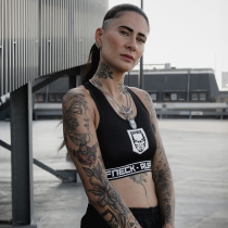 Ruffneck Lady RacerBack Top – Celestial