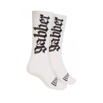 100% Hardcore Sport Socks Gabber White