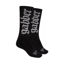 100% Hardcore Chaussettes de sport Gabber Noir