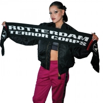 Rotterdam Terror Corps Echarpe Duo Rouge-Noir