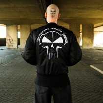 PRE-ORDER RTC BLACK / ORANGE DOUBLE SIDED BOMBER