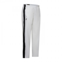 AUSTRALIAN CLASSIC-FIT TROUSERS WITH SHADOW PIPING – WHITE