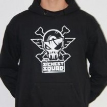 The Sickest Squad logo hooded