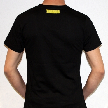 100% Hardcore World Wide Terror Black/Yellow short sleeve