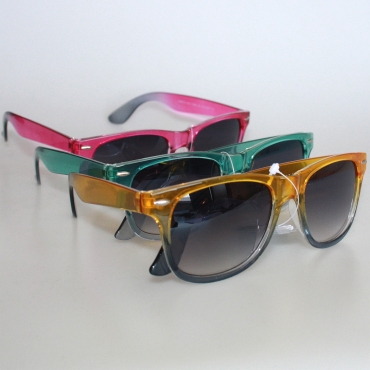 Sunglasses frame 2 color tones, Ray Ban style
