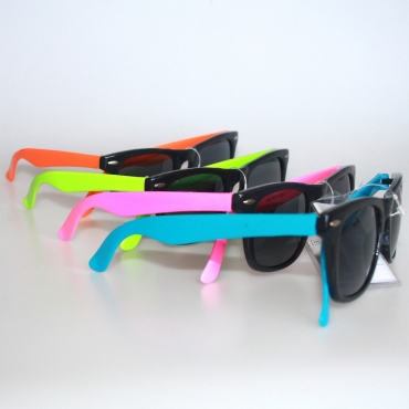 Sunglasses colored leg , Ray Ban style